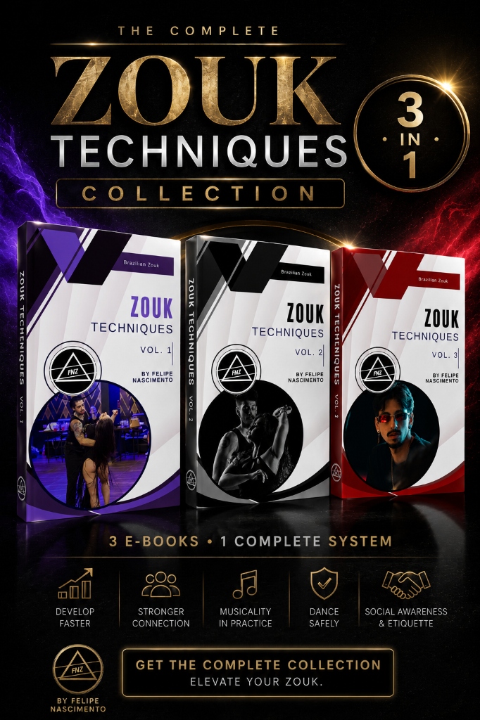 Combo Coleção Zouk Techniques 3 em 1